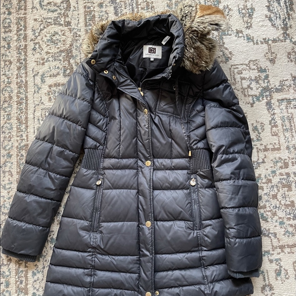 Laundry By Design Women’s long quilted coat